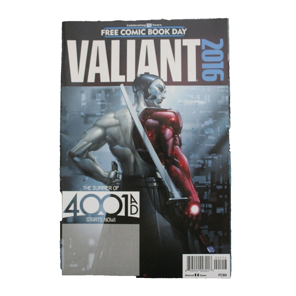 The Summer of 4001 AD Starts Now Valiant 2016 Free Comic Book Day FCBD